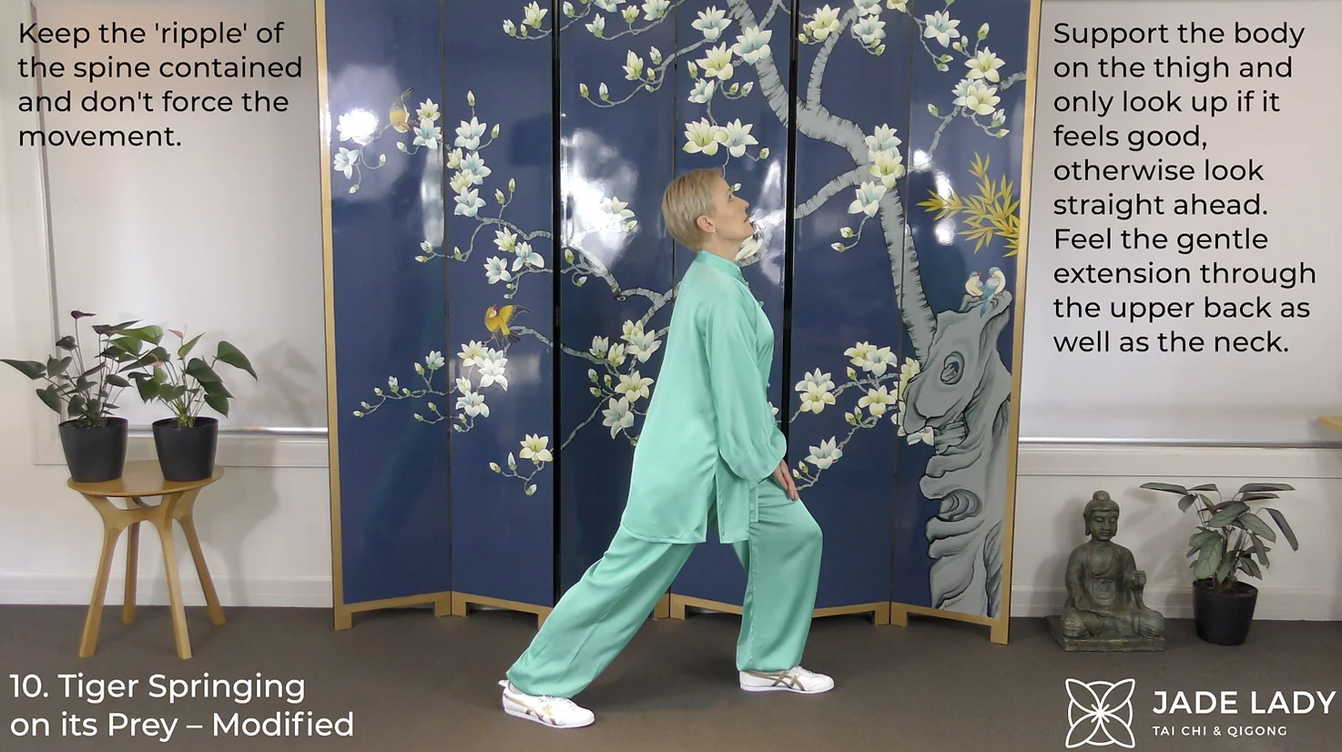 Tiger Springing on its Prey from Yi Jin Jing